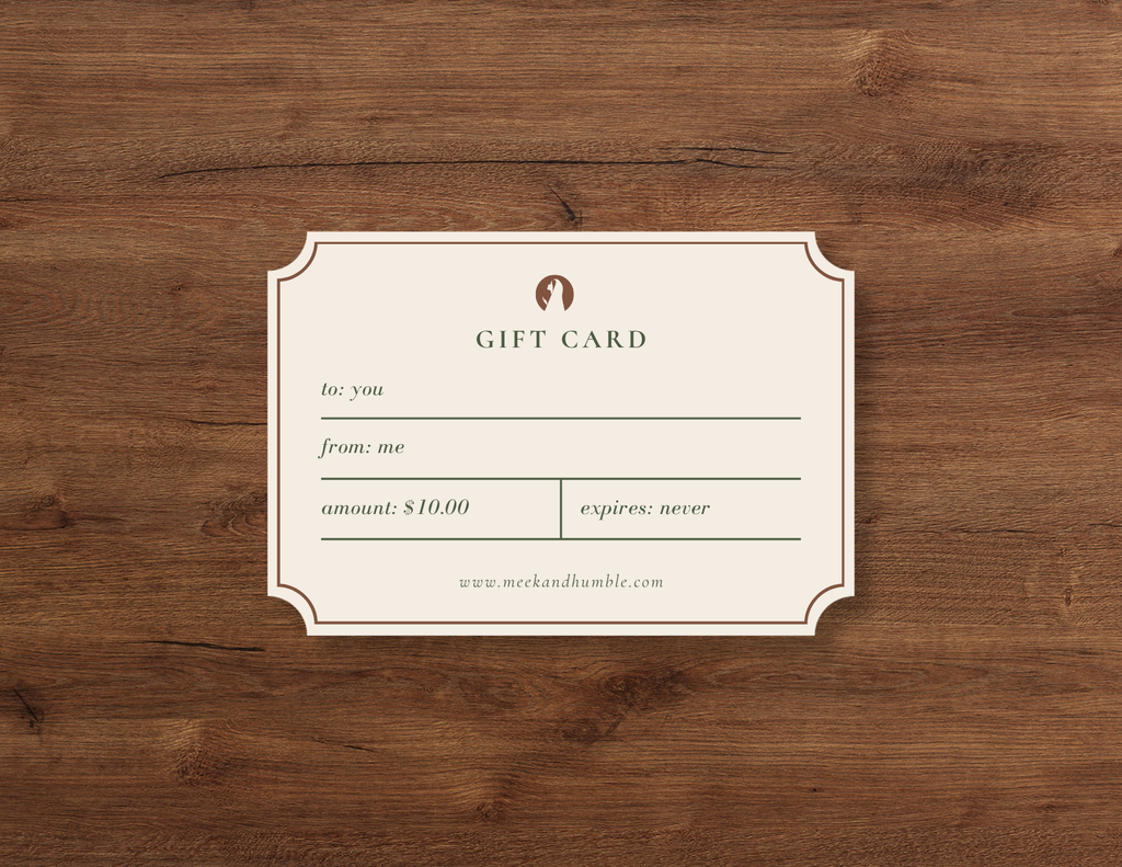 Meek & Humble Gift Card