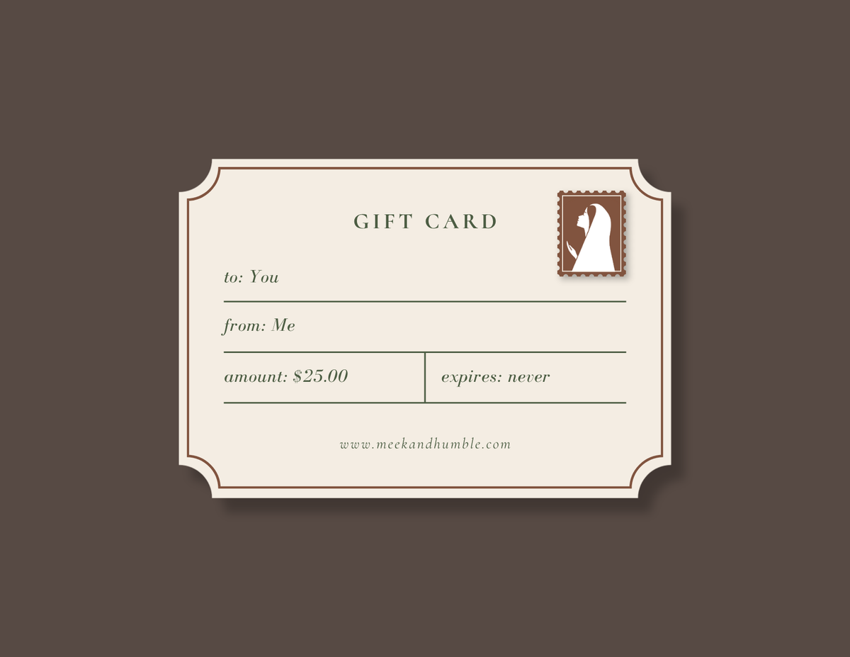 Meek & Humble Gift Card