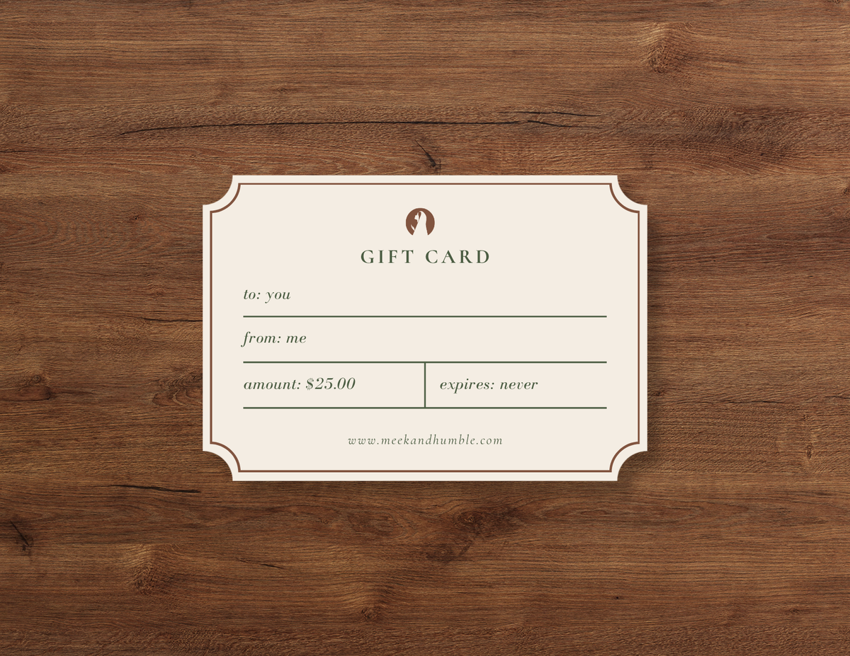 Meek & Humble Gift Card