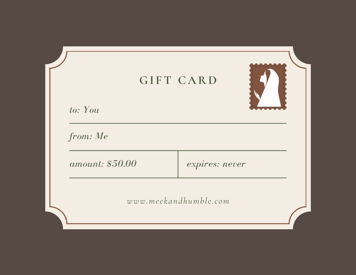 Meek & Humble Gift Card