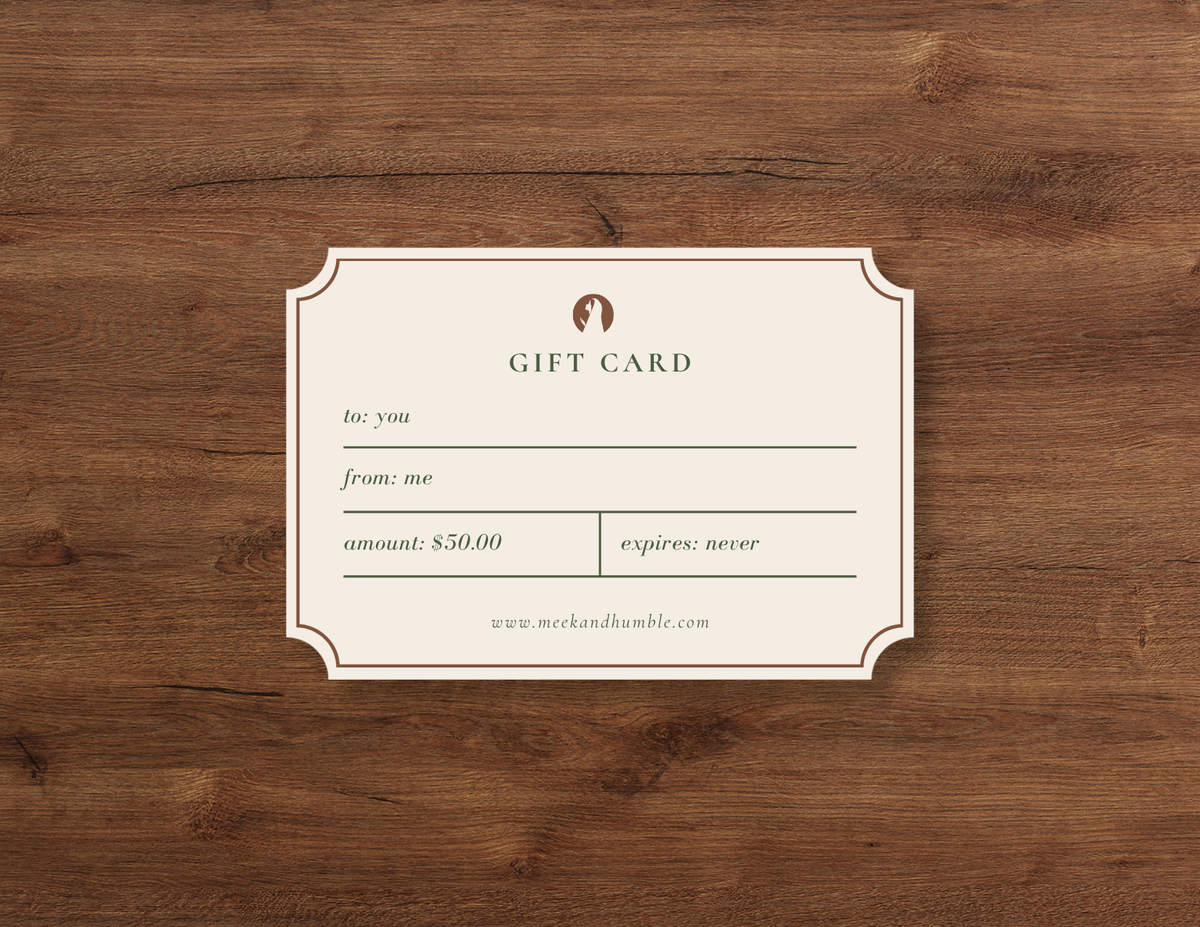 Meek & Humble Gift Card