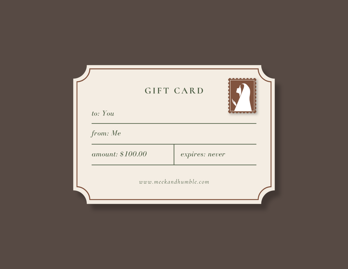 Meek & Humble Gift Card