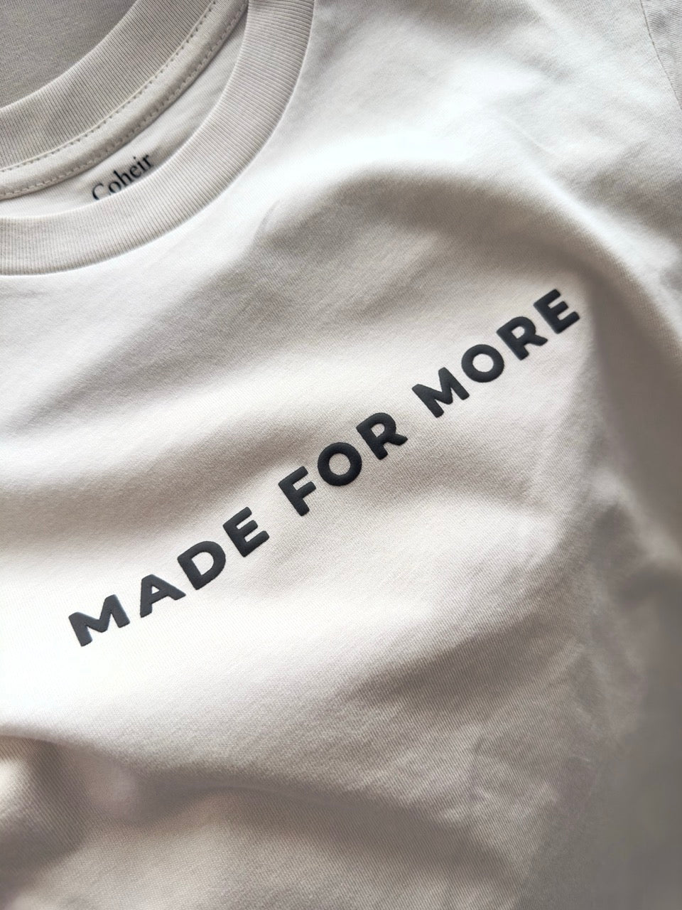 Made for More Premium T-Shirt – Inspirational Faith Short Sleeve Tee