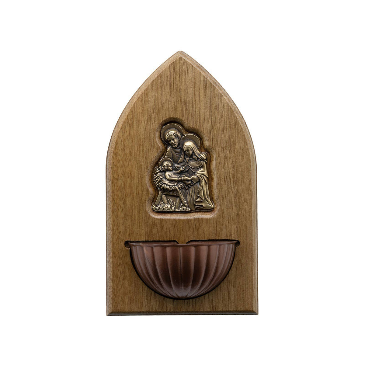 Holy Water Font - Holy Family 7"